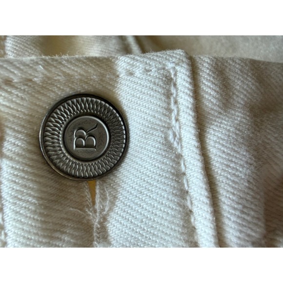 Banana Republic Women's Weekender Straight gi Pants Cream Size 14 - Picture 5 of 9